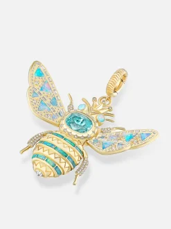 XL Queen Bee Pendant Paraiba Opal